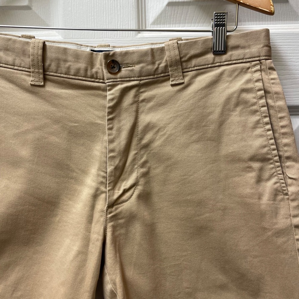 J.Crew Mercantile Men's Size 31 7"‎ Khaki Shorts Cotton/Stretch Blend Classic